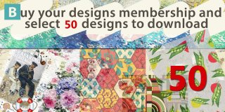 ‎ 
50 DOWNLOADS FROM WELL OVER 12 000 DESIGNS IN ARKIVIA DESIGN'S COLLECTION...